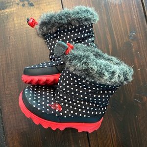 The North Face toddler snow boots 6T
